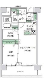 スタイリオ梶が谷 606 間取り図