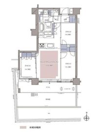 ディームス横濱青木町 101 間取り図