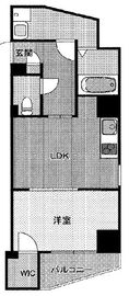 Finesse大井町 (フィネス大井町) 201 間取り図