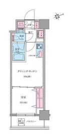 クレヴィアリグゼ世田谷松陰神社前 604 間取り図