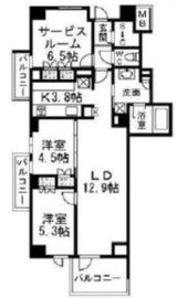 H-スクエア吉祥寺南町 201 間取り図