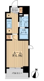 ダフィット門前仲町 604 間取り図