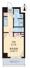 レコルトヴィル高円寺 205 間取り図