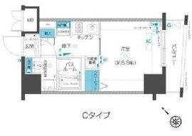 フェニックス武蔵小山 9階 間取り図