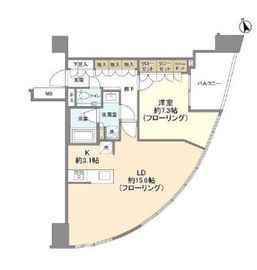 THE CONOE代官山 3階 間取り図