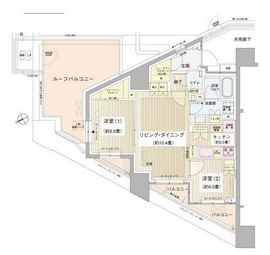 パークホームズ清澄白河 9階 間取り図