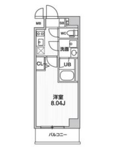 ALTERNA西大島 (オルタナ西大島) 603 間取り図