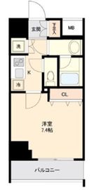 リテラス大島 901 間取り図