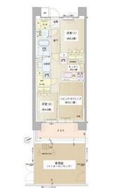 パークホームズ清澄白河 1階 間取り図