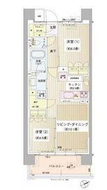 パークホームズ清澄白河 2階 間取り図