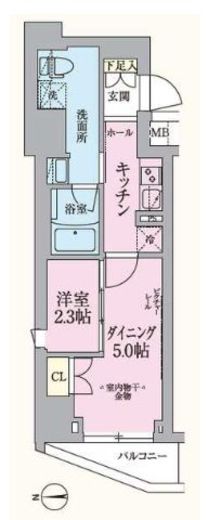 ARKMARK板橋大山 (アークマーク板橋大山) 301 間取り図