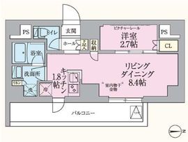 ARKMARK板橋大山 (アークマーク板橋大山) 703 間取り図