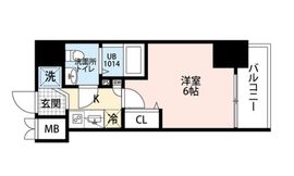 プレール・ドゥーク北品川 2階 間取り図