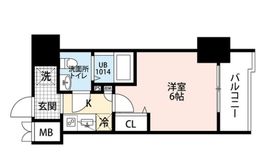 プレール・ドゥーク北品川 4階 間取り図