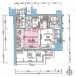 アトラス池尻レジデンス 4階 間取り図