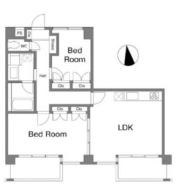 il azabu (イル麻布) 101 間取り図