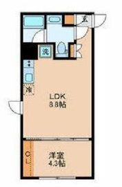 EDIT品川戸越 301 間取り図