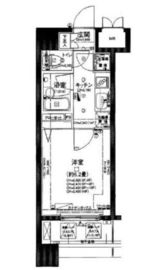 パレステュディオ渋谷ウエスト 5階 間取り図