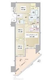 パークホームズ清澄白河 1階 間取り図