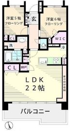 桜上水ガーデンズ H302 間取り図