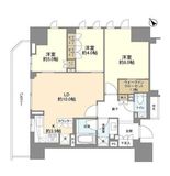 ザ・パークハウス麹町レジデンス 8階 間取り図