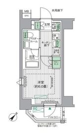 BPRレジデンス青砥 1104 間取り図