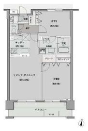 レーベンリヴァーレ東京ラ・トーレ 3階 間取り図