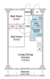 コンフォリアたまプラーザ 407 間取り図