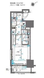 ZOOM横浜桜木町 7階 間取り図