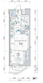 デュオステージ下北沢 1階 間取り図