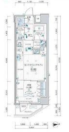 デュオステージ下北沢 1階 間取り図