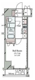 コンシェリアKAWASAKI MASTER’S VILLA (コンシェリア川崎マスターズヴィラ) 6階 間取り図