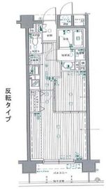 秀和溜池山王レジデンス 8階 間取り図