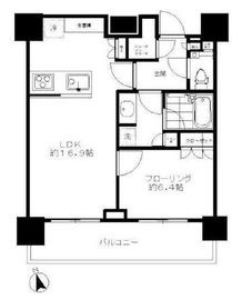 ブランズ渋谷桜丘 21階 間取り図