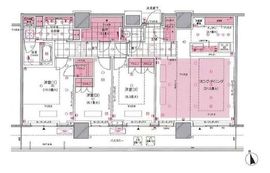 ブランズ渋谷桜丘 25階 間取り図