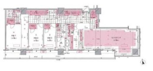 ブランズ渋谷桜丘 26階 間取り図