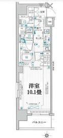 パレステージ大島 2階 間取り図