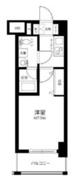 プレミアムキューブ三田 5階 間取り図