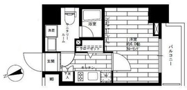 ステージグランデ東池袋駅前 6階 間取り図