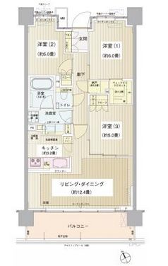 パークホームズ清澄白河 1階 間取り図
