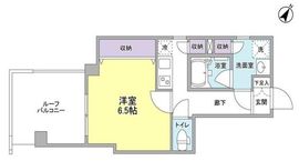 ジェイフラッツ初台 602 間取り図
