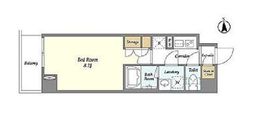コンフォリア成増 301 間取り図