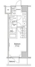 ザ・パークハビオ中野富士見町ガーデン 604 間取り図