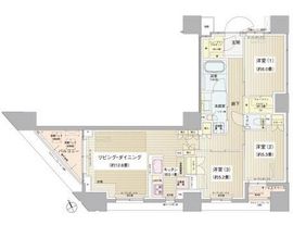 パークホームズ清澄白河 3階 間取り図