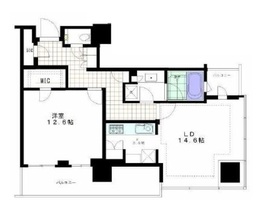 ブランズ渋谷桜丘 22階 間取り図