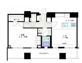ブランズ渋谷桜丘 21階 間取り図