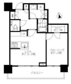 ブランズ渋谷桜丘 19階 間取り図