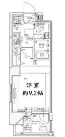 ガリシア九段下ライズ 8階 間取り図