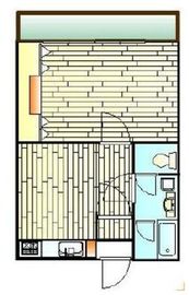 ライオンズマンション中目黒 3階 間取り図