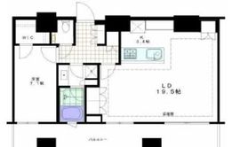 ブランズ渋谷桜丘 2209 間取り図
